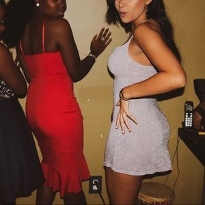 Urban Outfitters sparkly mini dress